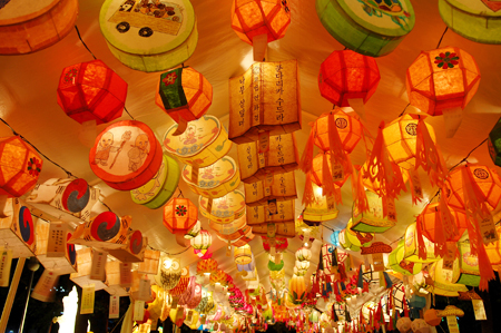 lotus lantern festival korea