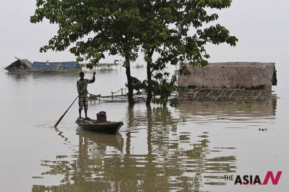 Flood In Assam Region Forces About 1 Million To Leave Homes