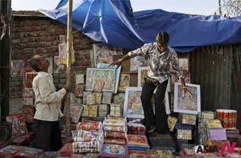 Scene Of People's Lives At Poor Region In New Delhi