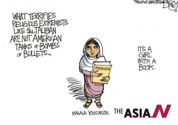 Malala, the girl who stood up against Taliban