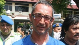 Antonino Messicate Vitale, Italian Mafia Prince caught by interpol in Bali (Dec. 7) (Photo:www.vivanews.com)