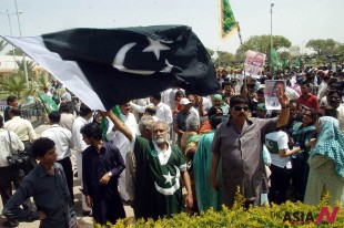 PAKISTAN-KARACHI-MUSHARRAF-ARRIVAL