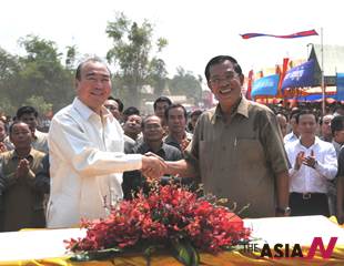 CAMBODIA-KANDAL-CHINA-BRIDGE