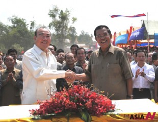 CAMBODIA-KANDAL-CHINA-BRIDGE