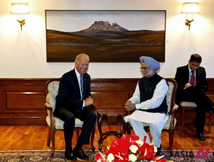 Manmohan Singh, Joe Biden