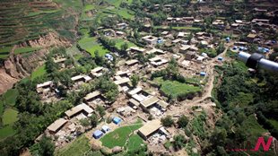 (FOCUS)CHINA-GANSU-QUAKE-AERIAL VIEW (CN)