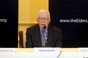 MYANMAR-YANGON-ELDERS GROUP-PRESS CONFERENCE