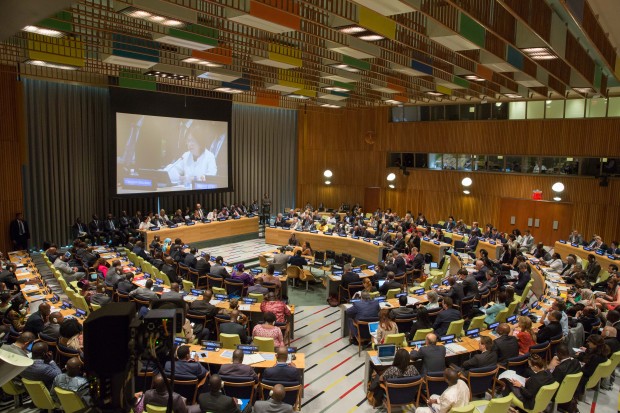 UN-NEW YORK-INTERNATIONAL EBOLA RECOVERY CONFERENCE