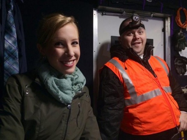 This undated photograph made available by WDBJ-TV shows reporter Alison Parker, left, and cameraman Adam Ward. Parker and Ward were fatally shot during an on-air interview, Wednesday, Aug. 26, 2015, in Moneta, Va. Authorities identified the suspect as fellow journalist Vester Lee Flanagan II, who appeared on WDBJ-TV as Bryce Williams. Flanagan was fired from the station in 2013. (Courtesy of WDBJ-TV via AP) 