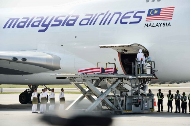 A Malaysian aircraft. (Xinhua/Chong Voon Chung)