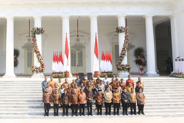 Indonesia's new cabinet (The Jakarta Post_