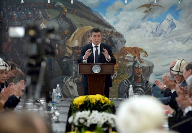 President Sooronbay Jeenbekov (Habar)