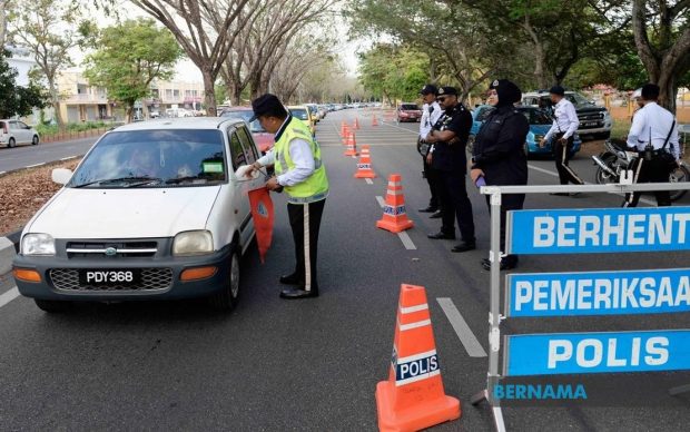 Malaysia under Nationwide Movement Control Order (Bernama)