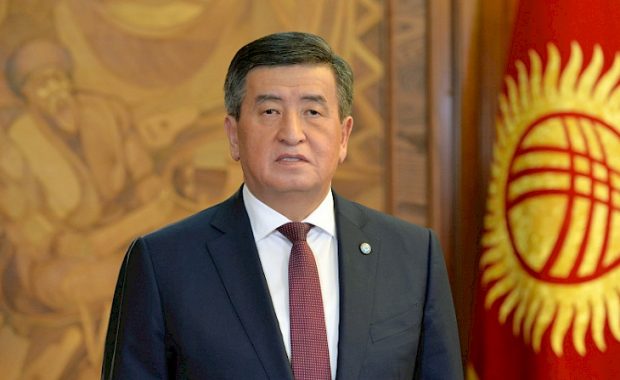 President Sooronbay Jeenbekov