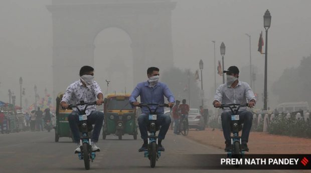 Delhi pollution (The Indian Express)