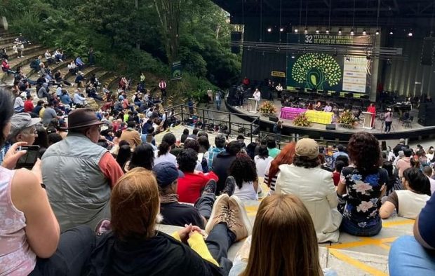 Festival Opening theatre in Medellin