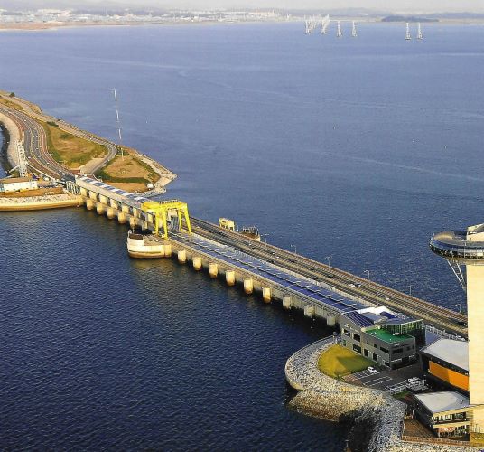 Ansan is a clean energy-centered city - The world's largest tidal power plant
