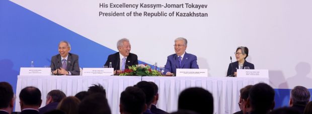 Optimism prevails at the Singapore lecture as President Tokayev makes history 