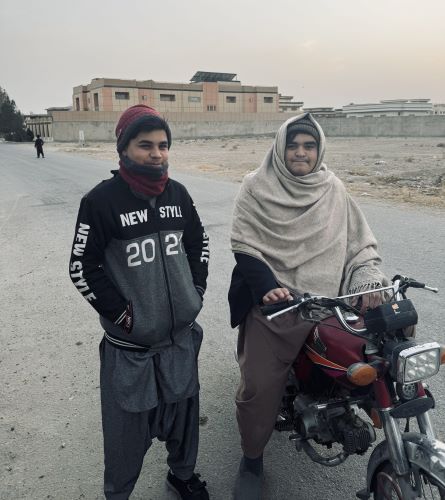 Middle-class teenagers I met in Kandahar. They claimed to be fans of BTS and GD. 