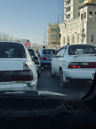 Japanese vehicles occupying Afghan roads. Occasionally, American Ford vehicles or Chinese-made vehicles were seen, but they were very few. 