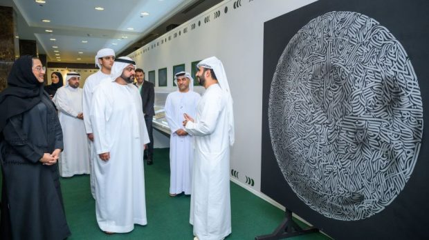 HH Sheikh Mohammed touring the festival premises (WAM)