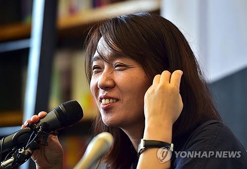 South Korean author Han Kang (Yonhap)